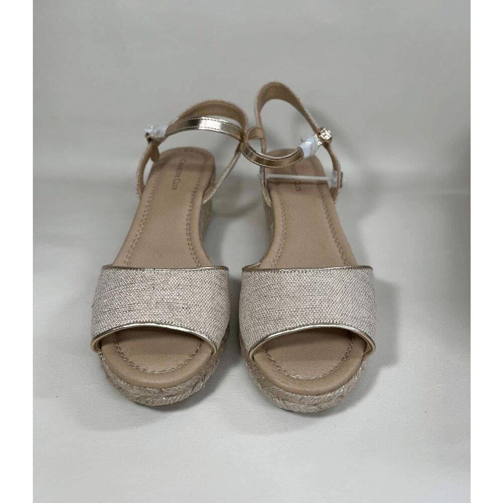 Charter Club Women's Luchia Platform Wedge Sandals - Natural 10M